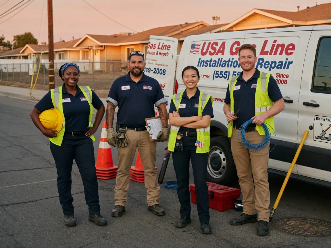 Gas Line Installation company in Coyanosa, TX